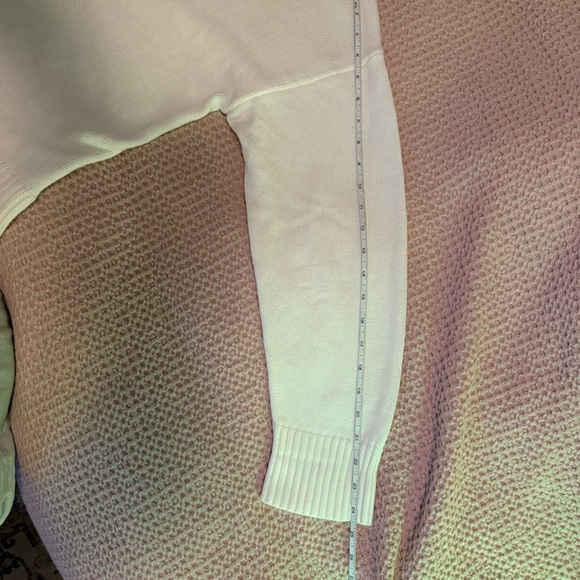 GAP Cream Turtleneck Sweater Women’s Size XL Ribbed Knit Drop Shoulder Cozy - Picture 10 of 11